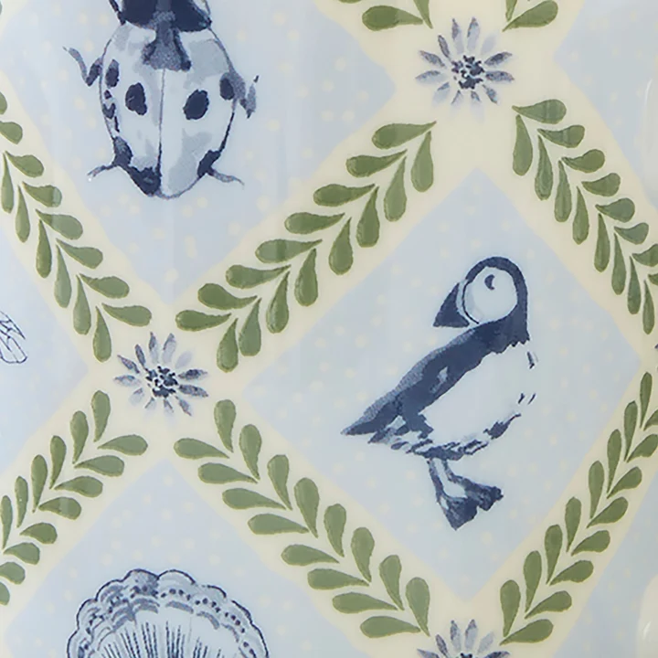 Taza de porcelana fina Coastal Treasures en color azul "ULSTER WEAVERS" - Imagen 2