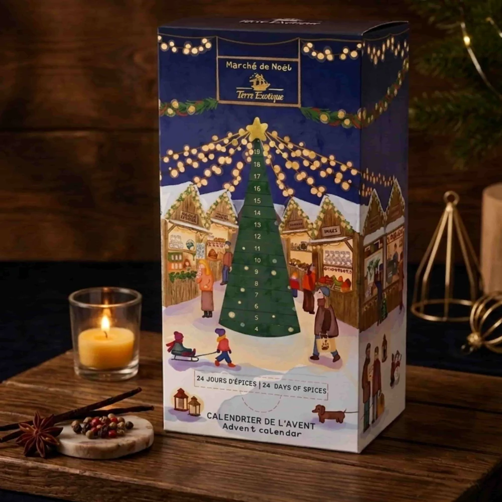 El calendario de adviento del descubrimiento de las especias "Terre Exotique" - Imagen 2